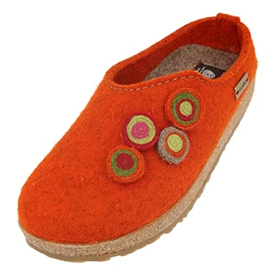 Afbeelding van Haflinger Grizzly Kanon 731024 Damesslippers, Rood