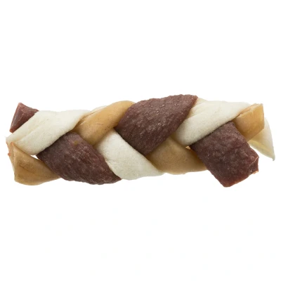 Afbeelding van Trixie Denta Fun Braided Sticks Doos Hondensnacks Rund 12 cm
