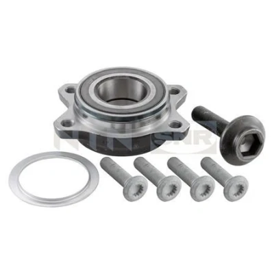 Afbeelding van SNR R157.45 Wiellagerset Met ingebouwde magnetische sensorring 84 AUDI: A6 C6 Avant, A8 D3, Saloon