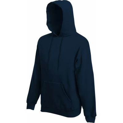 Afbeelding van Fruit of the Loom Herren Kleding Sweatshirts en Hoodies Capuchontruien Blauw 2XL