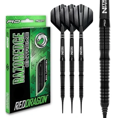 Afbeelding van RED DRAGON Razor Edge Extreme: Steeltip Tungsten Dartpijlen Professioneel 23 gram
