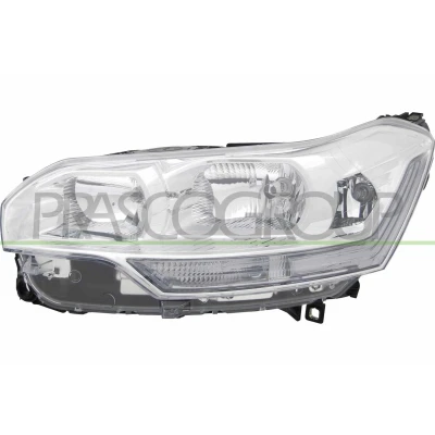 Afbeelding van PRASCO CI5234914 Koplampen Links H7/H1/H7 Met regelmotor voor LWR CITROËN: C5 3, III Estate
