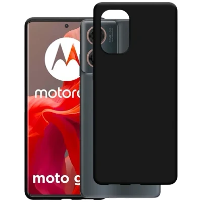 Afbeelding van Just in Case TPU Back Cover Zwart Motorola Moto G85