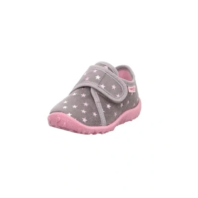 Afbeelding van Superfit meisjes spotty sloffen, grijs 2100, 26 EU