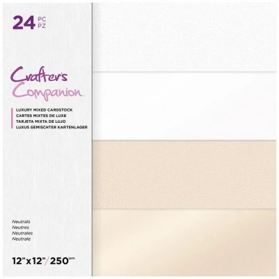 Afbeelding van CC Paperpad Mixed Cardstock 30x30 cm Neutrals