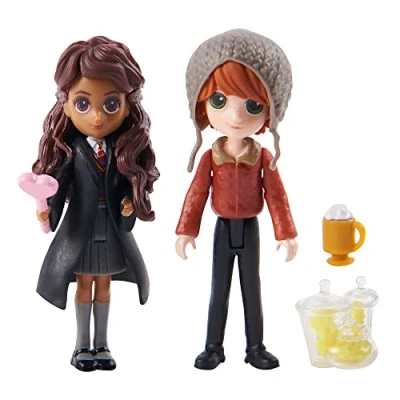 Afbeelding van Wizarding World Harry Potter Magical Minis actiefigurenset met Ron Wemel en Parvati Patil 2 poppenaccessoires