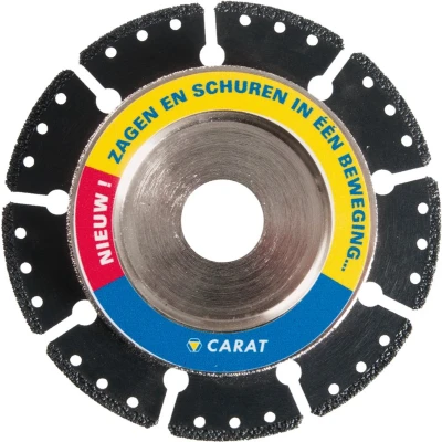 Afbeelding van Carat slijpkop 125x22,23mm kunstof buizen master