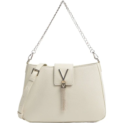 Afbeelding van Valentino Bags Divina Handtas, Dames, Maat: One Size, Ecru