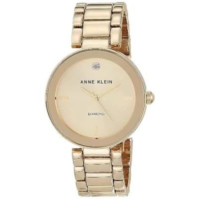 Afbeelding van Anne Klein horloge aka3741811, zwart/zilver, AK/1363BKSV