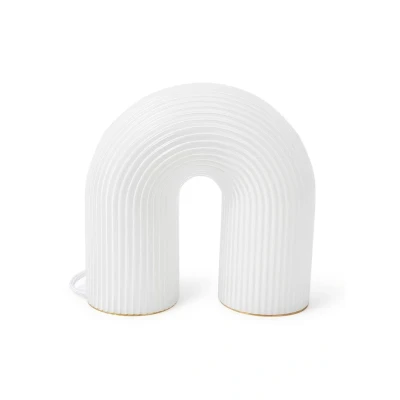 Afbeelding van Ferm Living Vuelta Lamp Tafellamp Opaal Glas LED