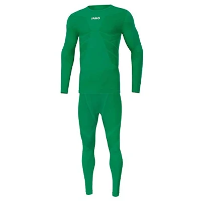 Afbeelding van JAKO Comfort 2.0 C6755 Thermo ondergoedset voor heren, Sport Groen