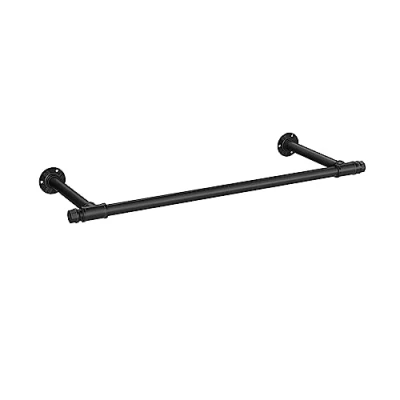 Afbeelding van Klerenrek voor aan de muur 30 x 84 7 cm met 60 kg draagvermogen