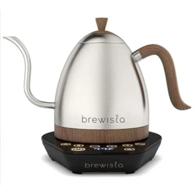 Afbeelding van Brewista Artisan Gooseneck Variabele Temperatuur Waterkoker Steel 1.0L