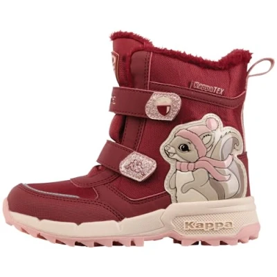 Afbeelding van Kappa Unisex Snowboots voor kinderen, Maat: 33, Dark red/rosé Textiel/ synthetisch