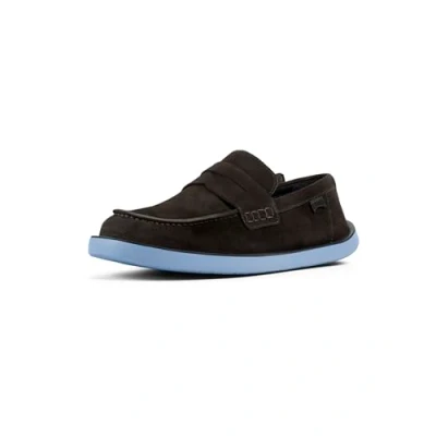 Afbeelding van Camper Wagon Mocassins, Heren, Maat: 41, Dunkelgrau Leer