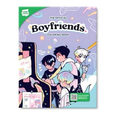 Afbeelding van WEBTOON The Official Boyfriends. Coloring Book