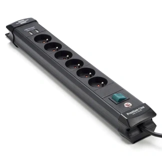 Afbeelding van Penaarde stekkerdoos met USB Brennenstuhl 3 meter