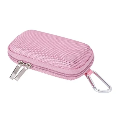 Afbeelding van AGPTEK MP3 Player case draagbare schelpschaal met metalen karabijnclip, Tasche(Innenmaß: 9 * 4.5 1.5CM), roze
