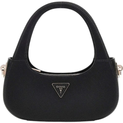Afbeelding van Guess ECO Jazlynn Satchel Handtas, Dames, Maat: One Size, Black