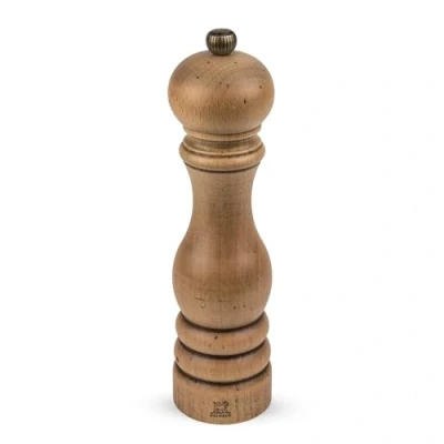 Image de Peugeot Moulin à poivre manuel en bois de hêtre finition antiquaire 22 cm