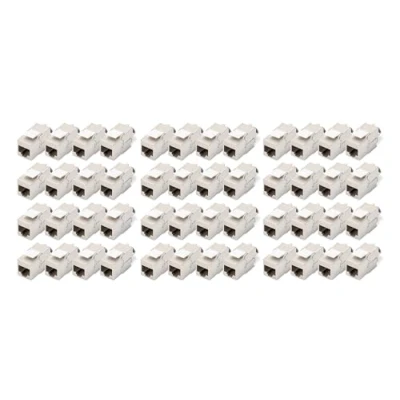 Image de DIGITUS Prise modulaire Keystone, sans outils CAT 6a blindé RJ 45 (pack de 48)