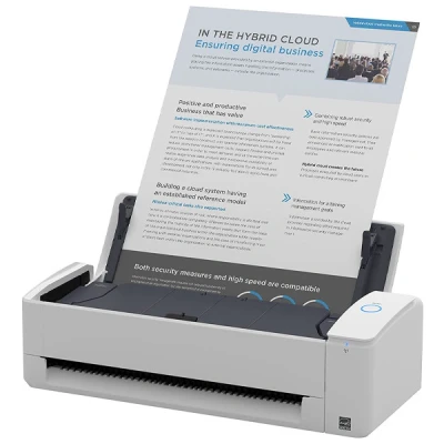 Image de Ricoh ScanSnap iX1300 Scanner de documents CIS Double Recto verso 216 x 3000 mm 600 dpi jusqu&#039;à 30 ppm (mono) / (couleur) Chargeur automatique (20 feuilles) USB 3.2 Gen 1x1 Wi Fi(ac)