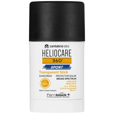 Afbeelding van Heliocare 360 Sport Transparant Stick SPF50 25gr Crème 25 gr