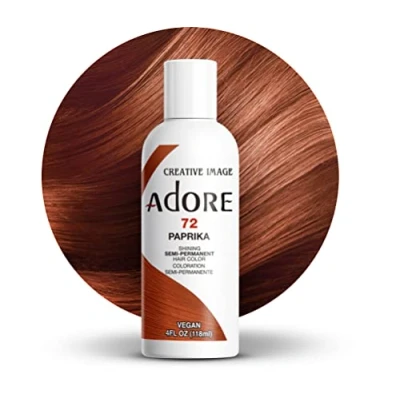 Afbeelding van ADORE SEMI PERMANENT COLOR 72 PAPRIKA 118ML