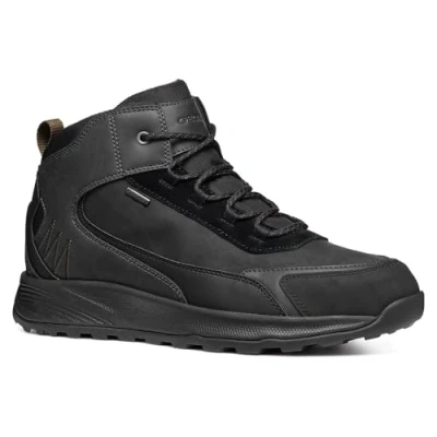 Afbeelding van Geox U Terrestre B Abx C, herensneakers, zwart.