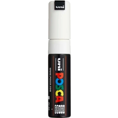 Afbeelding van uni ball Paint Marker op waterbasis Posca PC 8K wit paintmarker