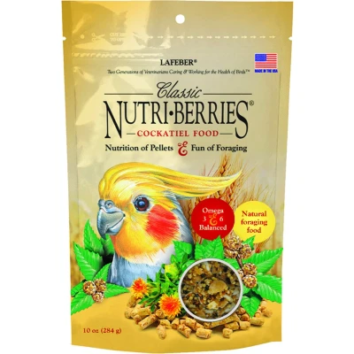 Afbeelding van Lafeber Classic Nutri Berries Cockatiel Vogelvoer 284 g