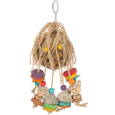 Afbeelding van Adori Coconut Zombie Vogelspeelgoed 46x16x16 cm Multi Color