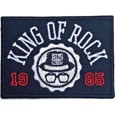 Afbeelding van Run DMC King Of Rock Patch Zwart