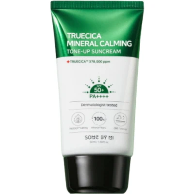 Afbeelding van SOME BY MI Truecica Mineral Calming Suncream Zonnebrandcrème, Maat: 50 ml, Black