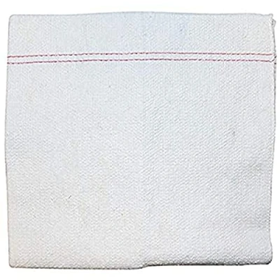 Afbeelding van OFFICER PRODUCTS producten set van 1 mop 60% katoen 60 x 70 cm. Kleur: wit. Universeel en herbruikbaar, superabsorberend zeer resistent voor alle soorten vloeren