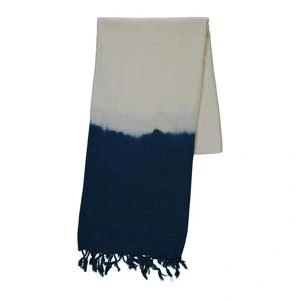 Afbeelding van Dip Dye Hamamdoek Navy van Lalay