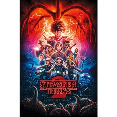 Afbeelding van STRANGER THINGS Poster 61x91 Saison 2