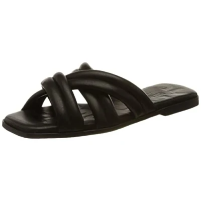 Afbeelding van Shabbies 170020249 Slippers Dames Zwart Maat 36