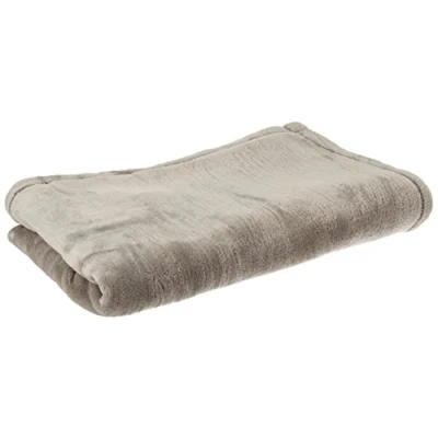 Afbeelding van BABYCALIN Deken Taupe Flanel 75 x 100 cm 260 gr / m3
