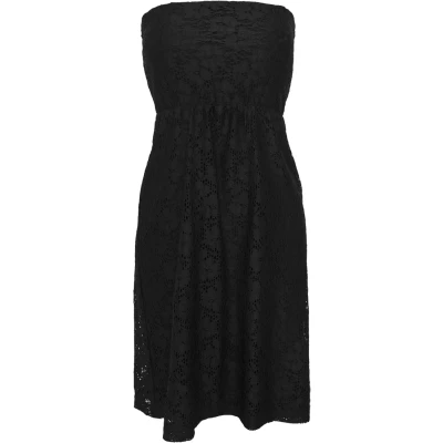 Afbeelding van Urban Classics Dress Jurk, Dames, Maat: 3XL, Black