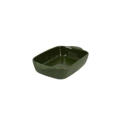 Afbeelding van Ogo Living Octave Ovenschaal 22x13,5cm Groen Aardewerk