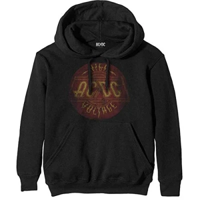 Afbeelding van AC/DC High Voltage Vintage Hoodie/trui M Zwart
