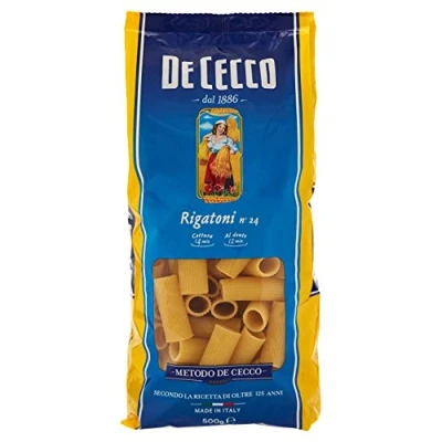 Afbeelding van De Cecco Italiaanse pasta testpakket (20 x 500 g) 4 soorten pasta, penne rigate, fusilli, spaghetti, rigatoni