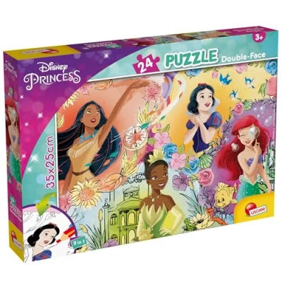 Afbeelding van Lisciani Disney puzzel DF m Plus 24 Princess, 104857, meerkleurig