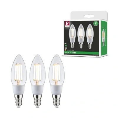 Afbeelding van Paulmann 29133 LED lamp Energielabel A (A G) E14 2.5 W Warmwit (Ø x h) 35 mm 113 3 stuk(s)