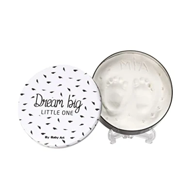 Afbeelding van BabyArt Magic Box 1 Gipsafdruk in een doosje Zwart/Wit