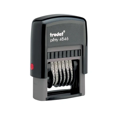 Image de Trodat timbre numéroteur à encrage automatique printy 4mm 4846