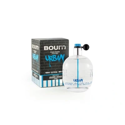 Afbeelding van JEANNE ARTHES Boum Urban herenparfum Eau de toilette spuitfles 100 ml gemaakt in Frankrijk Grasse