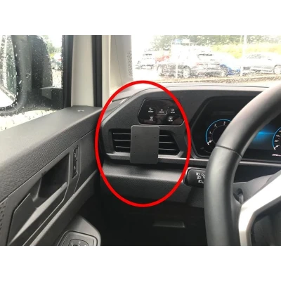 Afbeelding van Brodit ProClip houder geschikt voor Volkswagen Caddy 2021 2022 Left mount