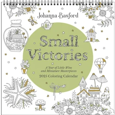 Afbeelding van Johanna Basford 2025 Coloring Wall Calendar